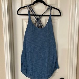 Lululemon racer back low back workout tank